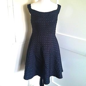 🎉HP🎉Anthropologie Black off-the-shoulder LBD. Size 8P.